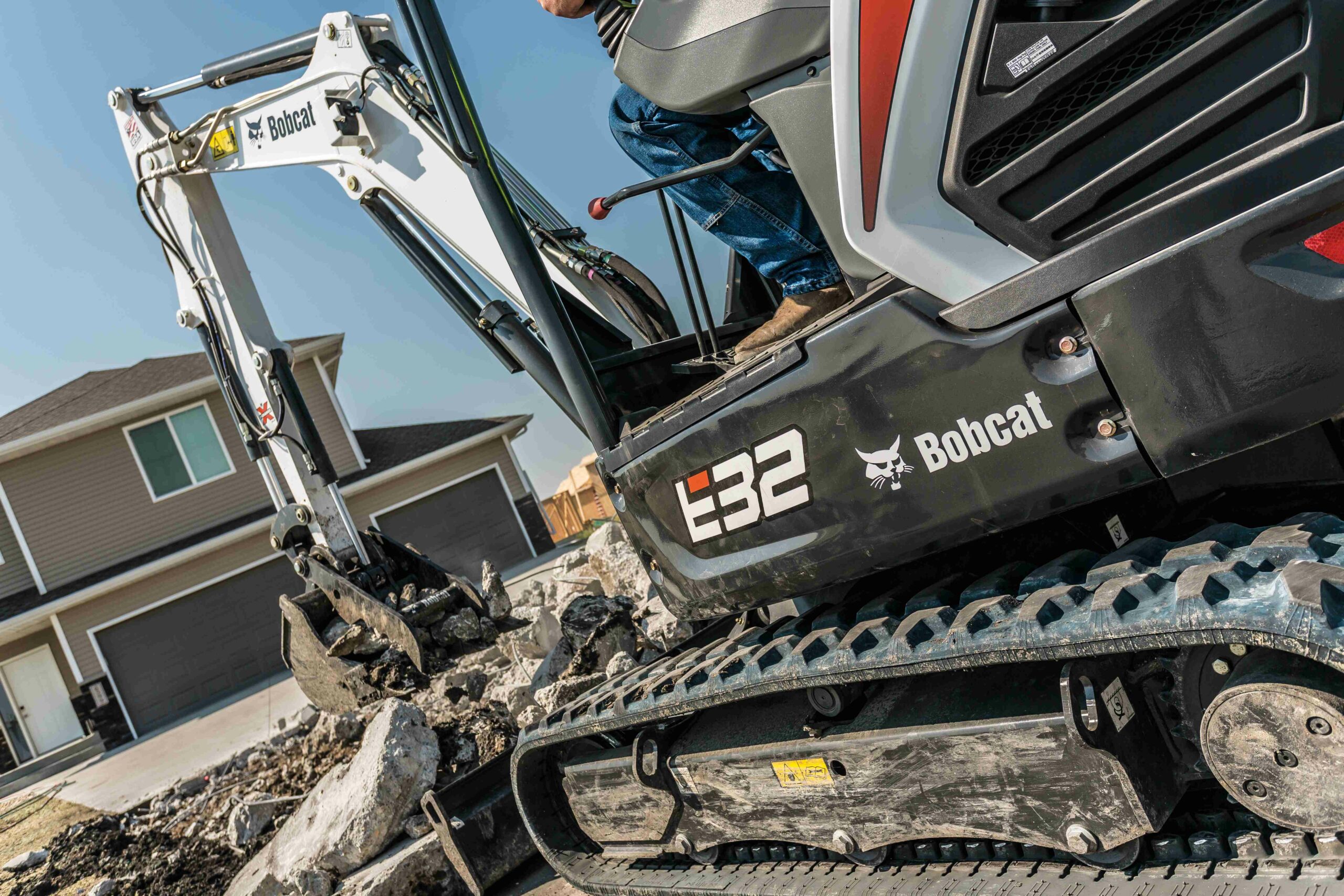 Bobcat E32 mini excavator