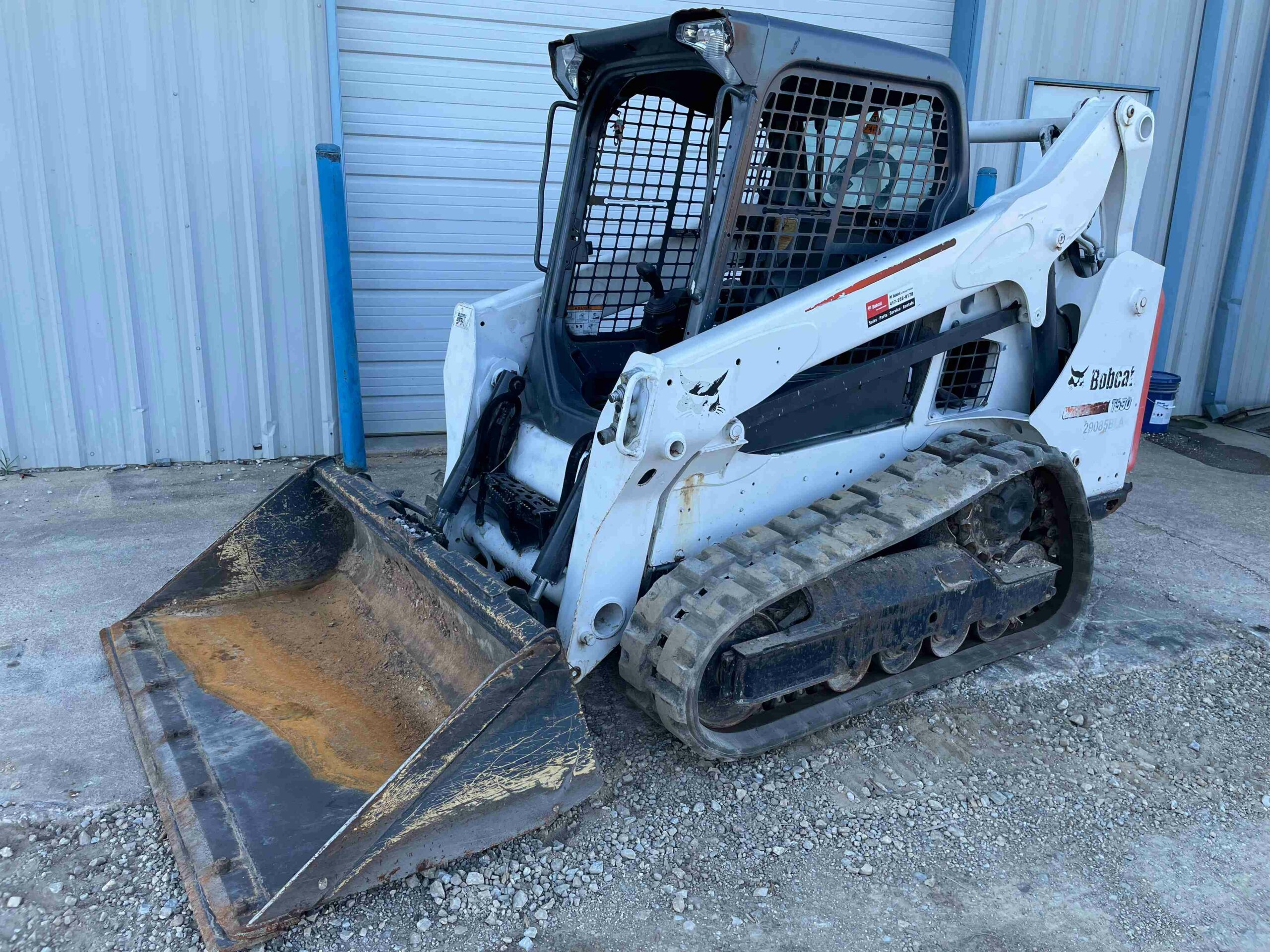 Used Bobcat 590 compact track loader #1